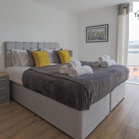 5 Percent Off Weekly And 20 Percent Off Monthly Bookings - Marigold Unit At Telly Homes Limited Birmingham City Centre -2 Bedroom Apartment, Free Wifi Eksteriør billede