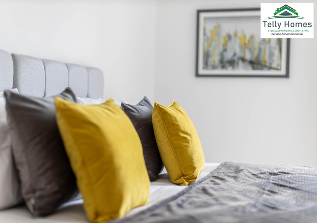 5 Percent Off Weekly And 20 Percent Off Monthly Bookings - Marigold Unit At Telly Homes Limited Birmingham City Centre -2 Bedroom Apartment, Free Wifi Eksteriør billede