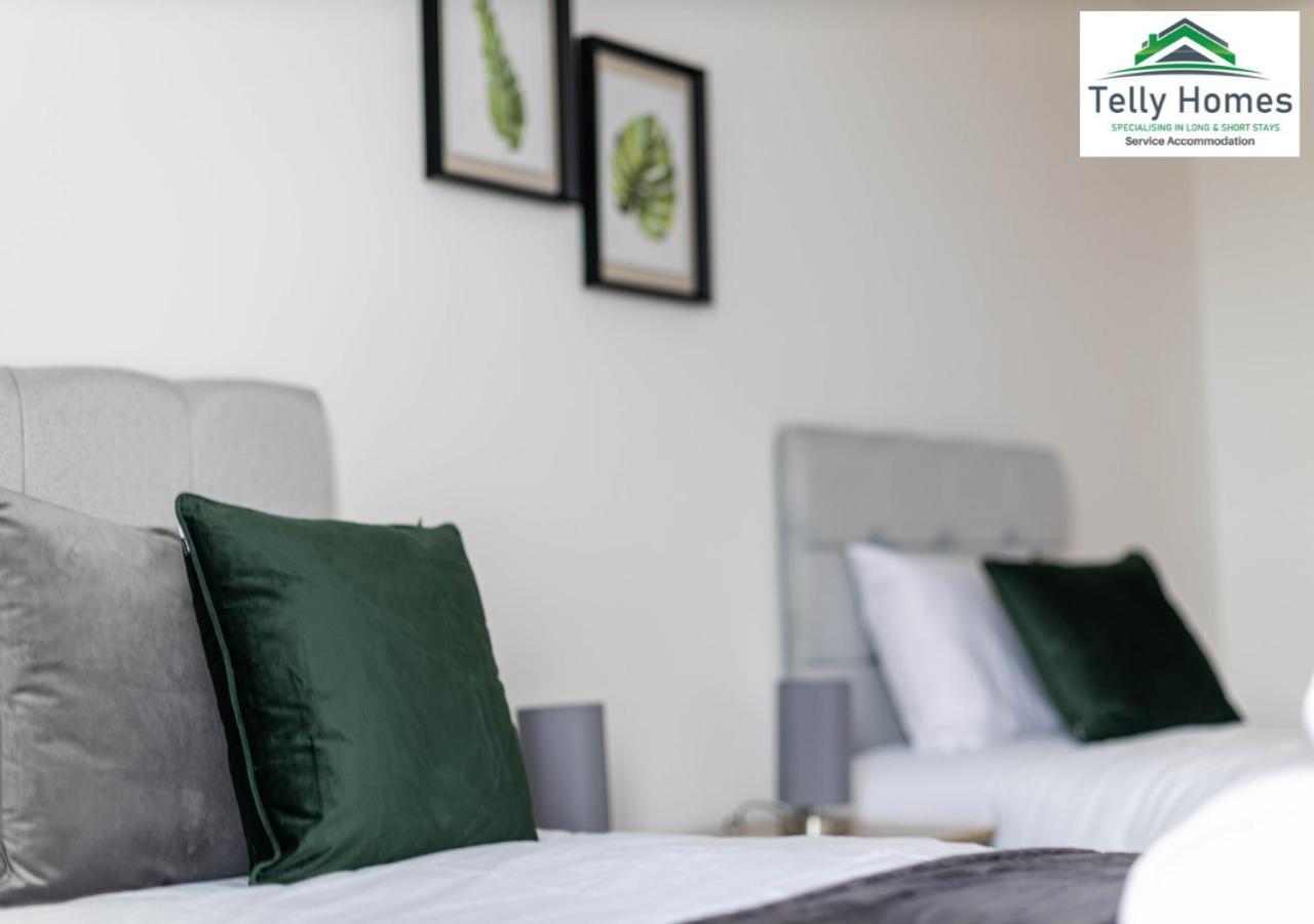 5 Percent Off Weekly And 20 Percent Off Monthly Bookings - Marigold Unit At Telly Homes Limited Birmingham City Centre -2 Bedroom Apartment, Free Wifi Eksteriør billede