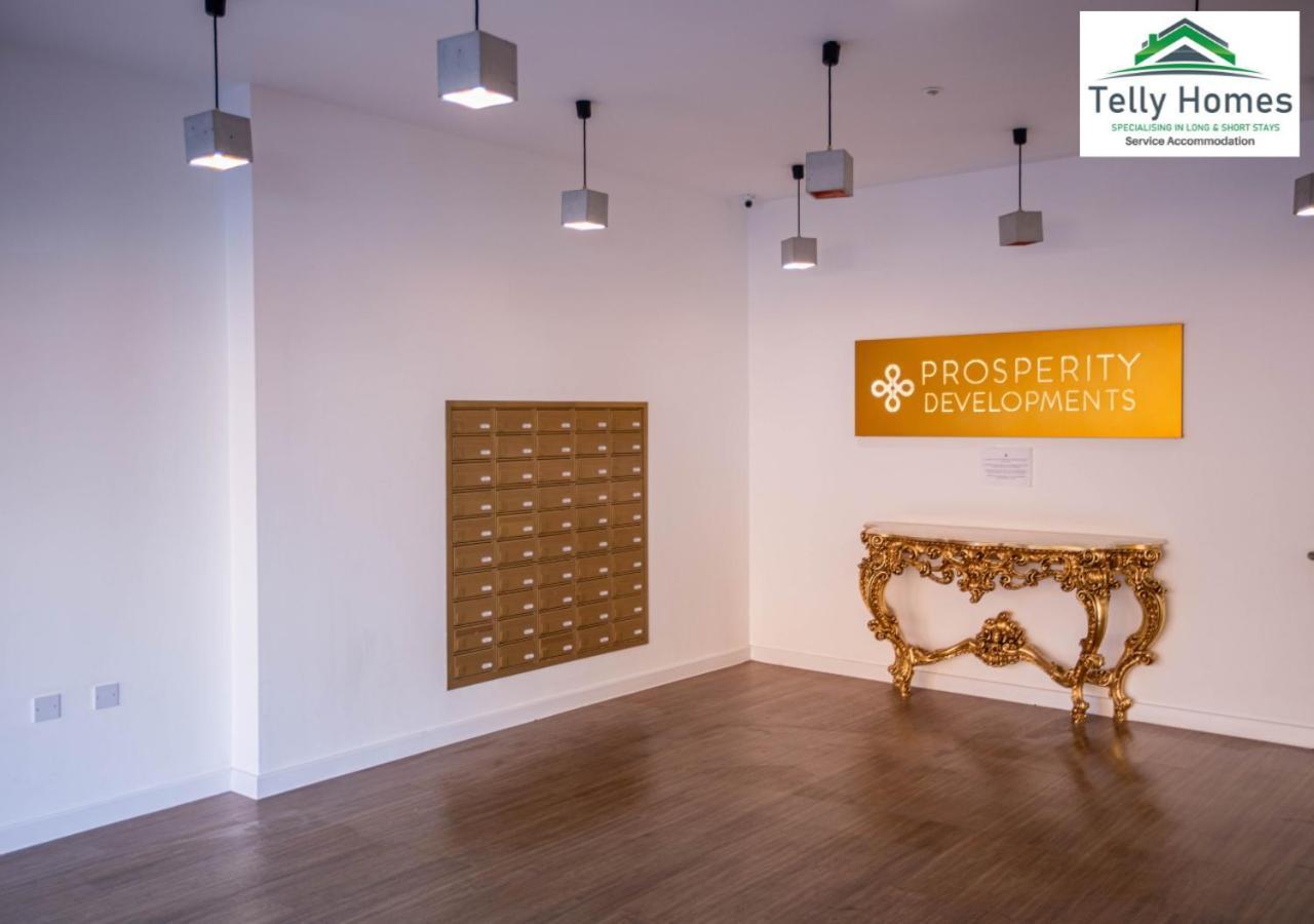 5 Percent Off Weekly And 20 Percent Off Monthly Bookings - Marigold Unit At Telly Homes Limited Birmingham City Centre -2 Bedroom Apartment, Free Wifi Eksteriør billede