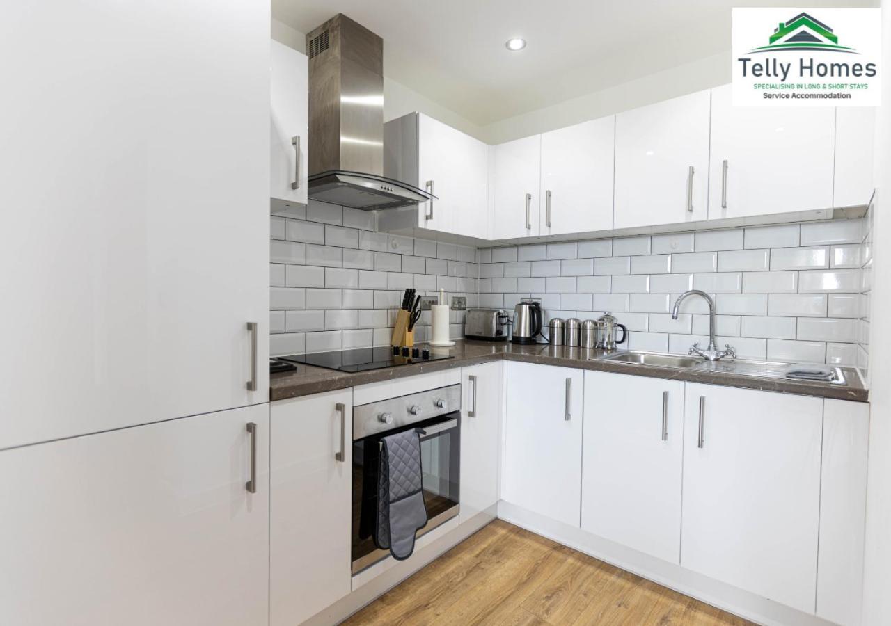 5 Percent Off Weekly And 20 Percent Off Monthly Bookings - Marigold Unit At Telly Homes Limited Birmingham City Centre -2 Bedroom Apartment, Free Wifi Eksteriør billede