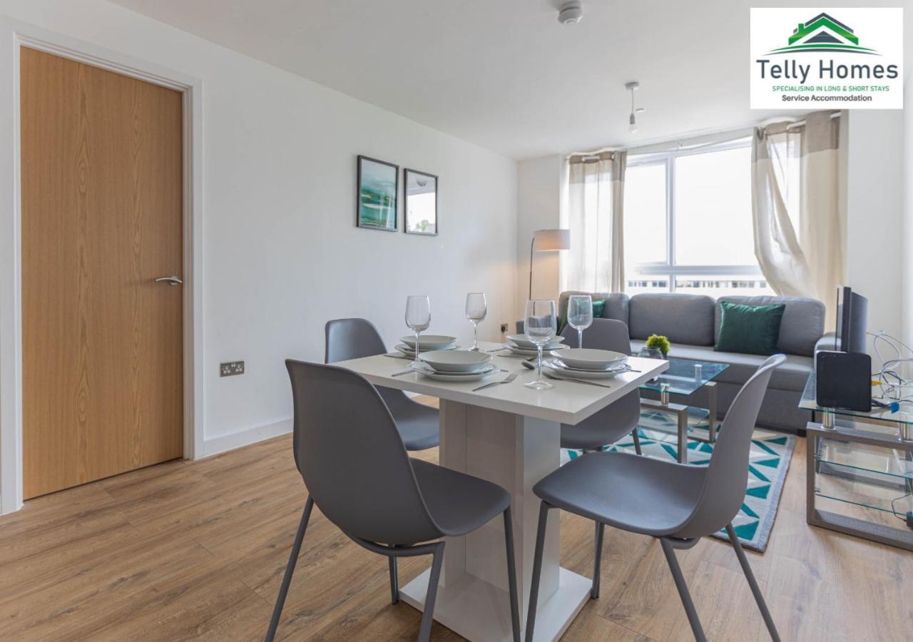 5 Percent Off Weekly And 20 Percent Off Monthly Bookings - Marigold Unit At Telly Homes Limited Birmingham City Centre -2 Bedroom Apartment, Free Wifi Eksteriør billede