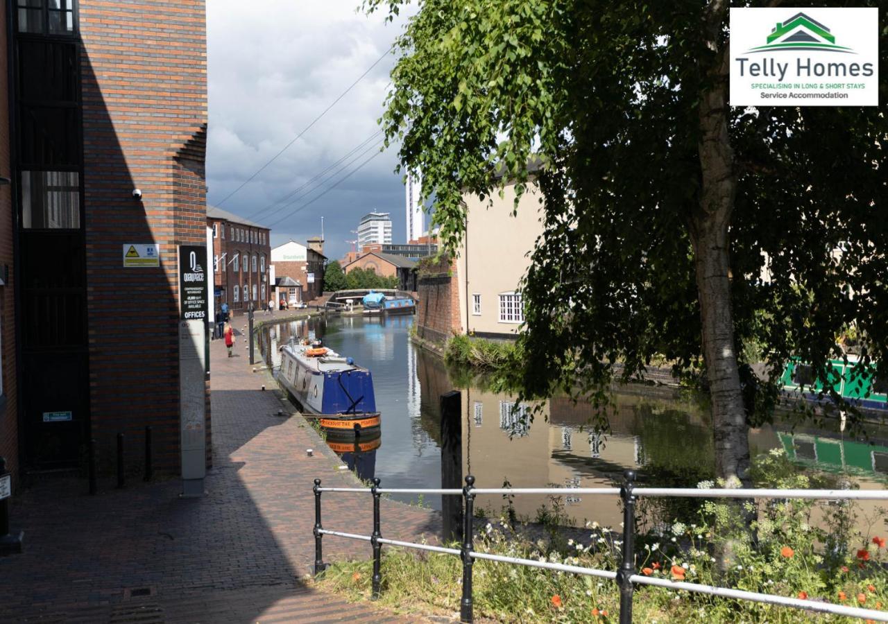 5 Percent Off Weekly And 20 Percent Off Monthly Bookings - Marigold Unit At Telly Homes Limited Birmingham City Centre -2 Bedroom Apartment, Free Wifi Eksteriør billede