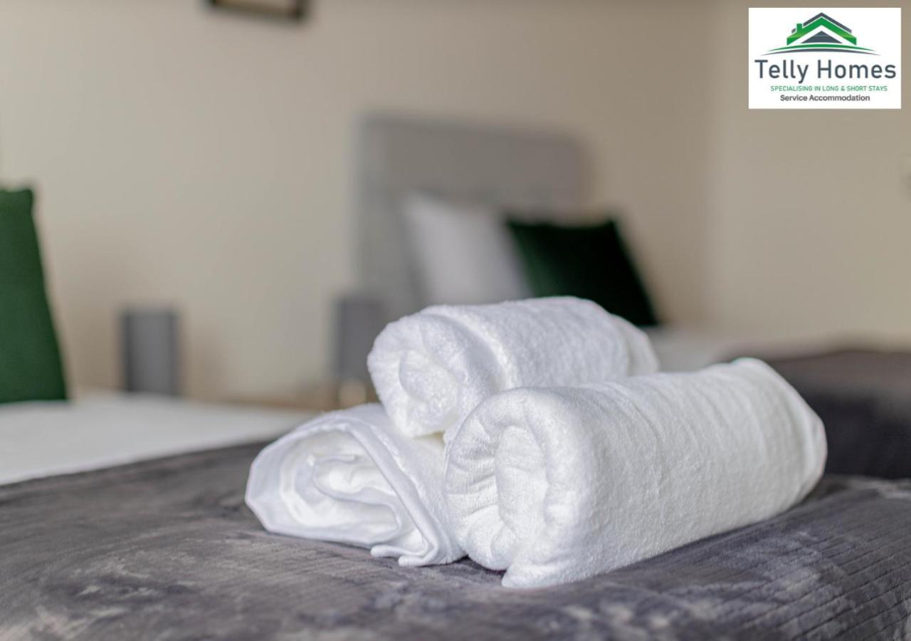 5 Percent Off Weekly And 20 Percent Off Monthly Bookings - Marigold Unit At Telly Homes Limited Birmingham City Centre -2 Bedroom Apartment, Free Wifi Eksteriør billede