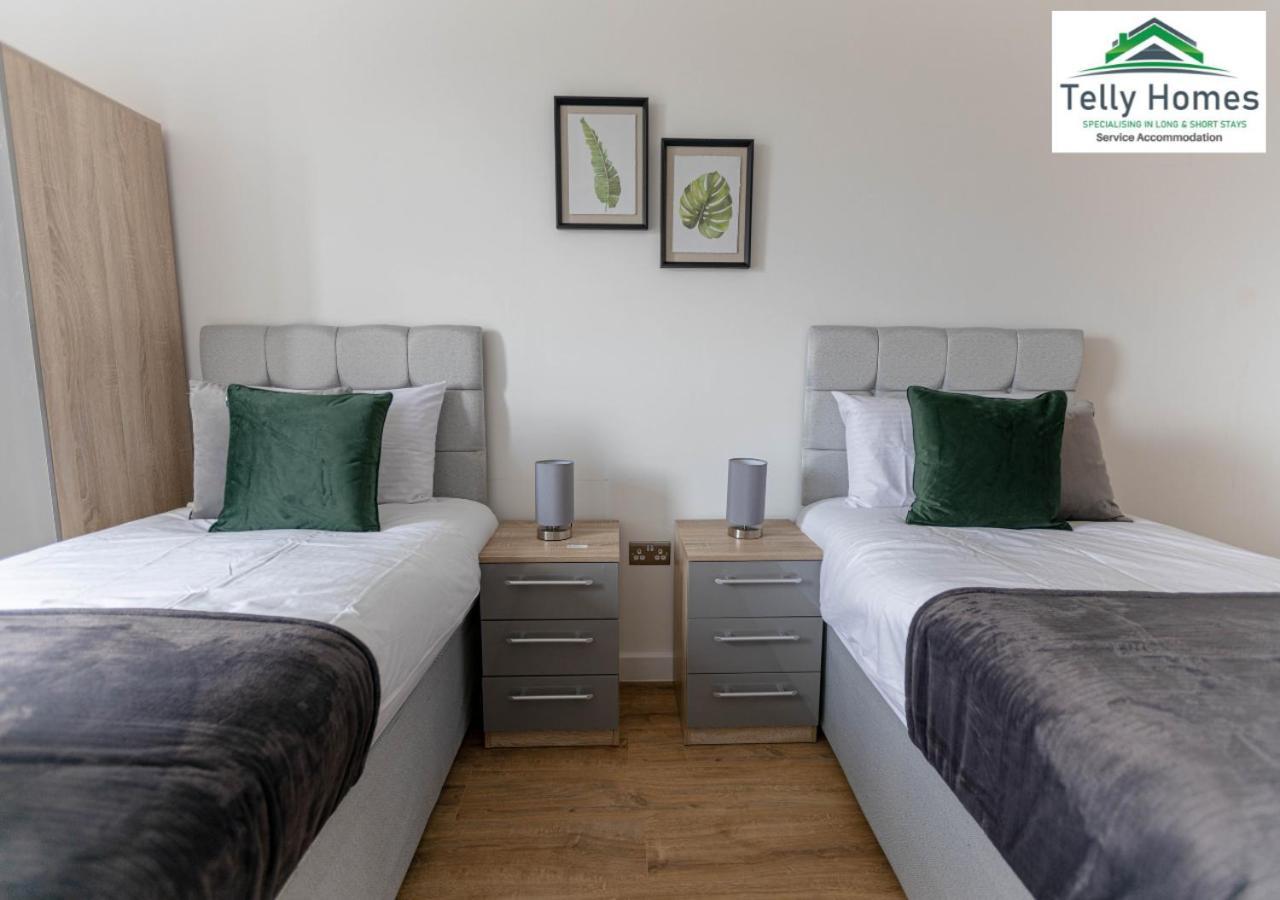 5 Percent Off Weekly And 20 Percent Off Monthly Bookings - Marigold Unit At Telly Homes Limited Birmingham City Centre -2 Bedroom Apartment, Free Wifi Eksteriør billede