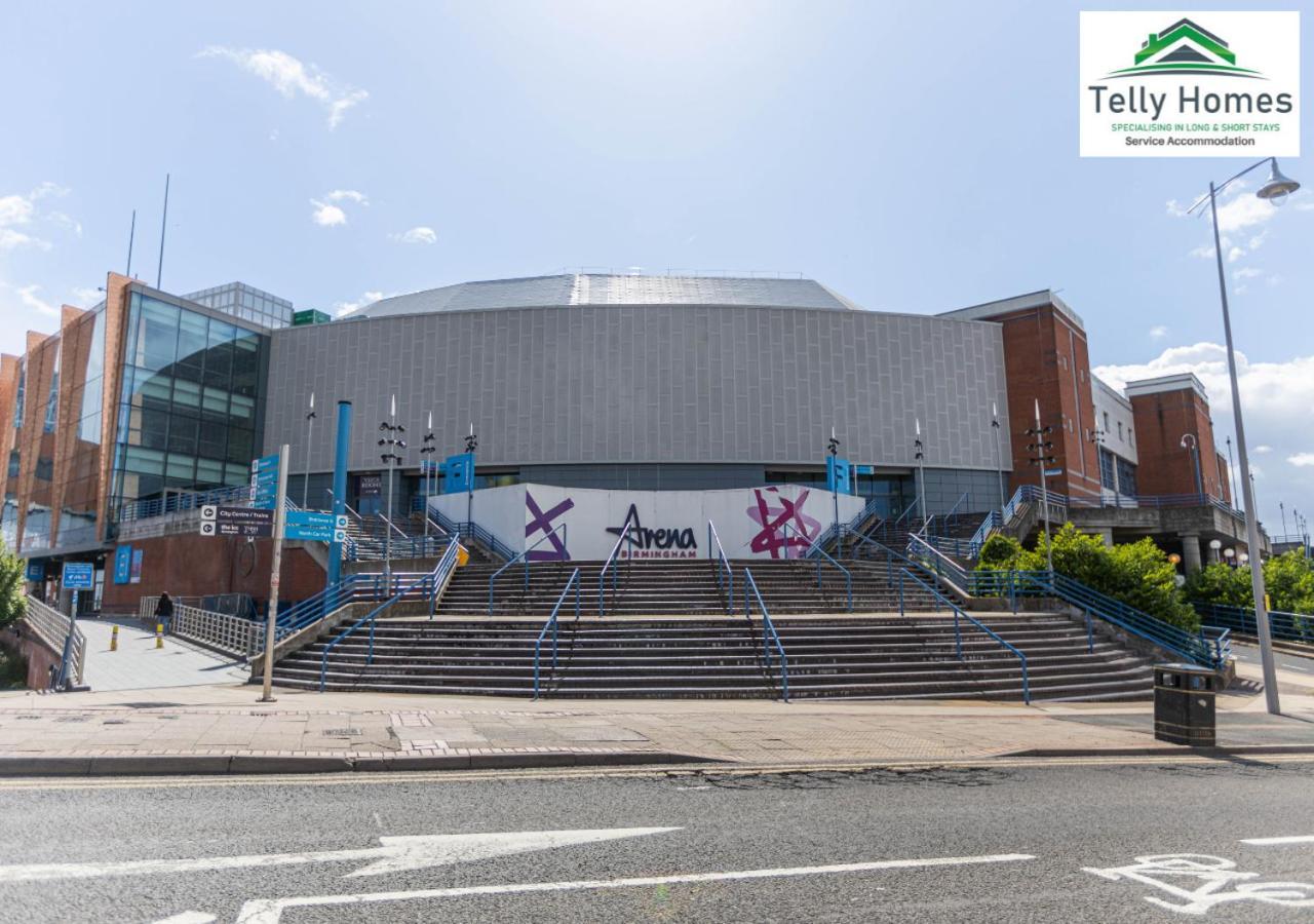 5 Percent Off Weekly And 20 Percent Off Monthly Bookings - Marigold Unit At Telly Homes Limited Birmingham City Centre -2 Bedroom Apartment, Free Wifi Eksteriør billede