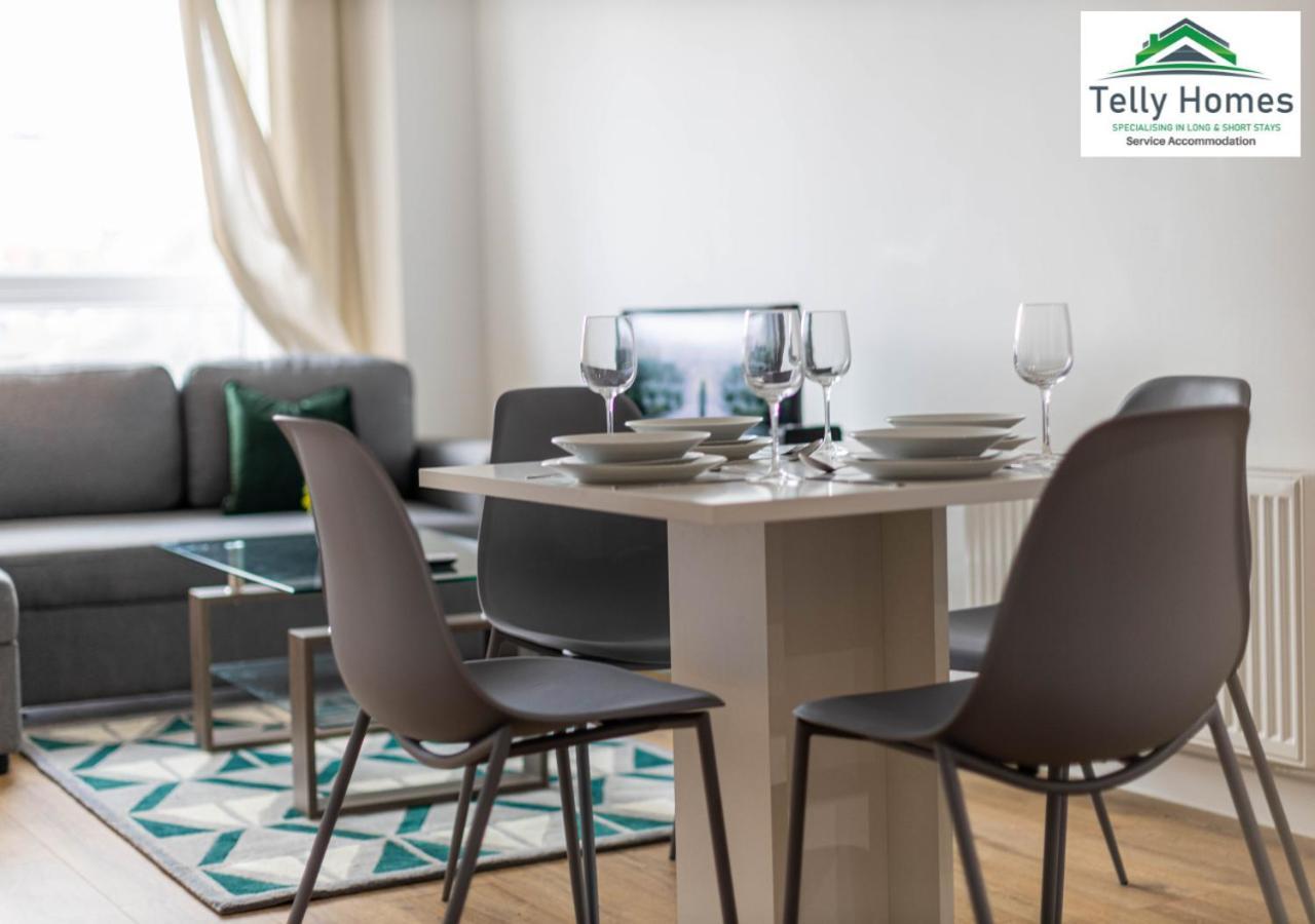 5 Percent Off Weekly And 20 Percent Off Monthly Bookings - Marigold Unit At Telly Homes Limited Birmingham City Centre -2 Bedroom Apartment, Free Wifi Eksteriør billede