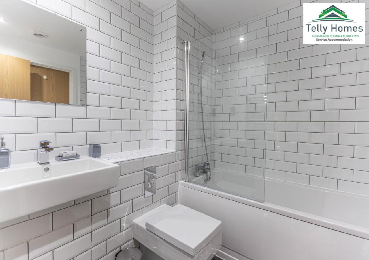 5 Percent Off Weekly And 20 Percent Off Monthly Bookings - Marigold Unit At Telly Homes Limited Birmingham City Centre -2 Bedroom Apartment, Free Wifi Eksteriør billede